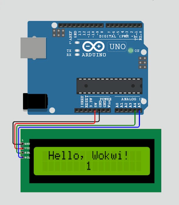 Learn To Use Lcd 1602 (I2C & Parallel) With Arduino Uno ???? - Hackster.Io