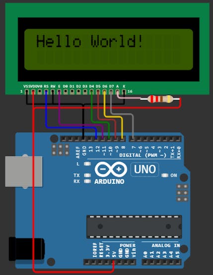 Arduino Ecran LCD 1602 avec carte I2C à prix pas cher