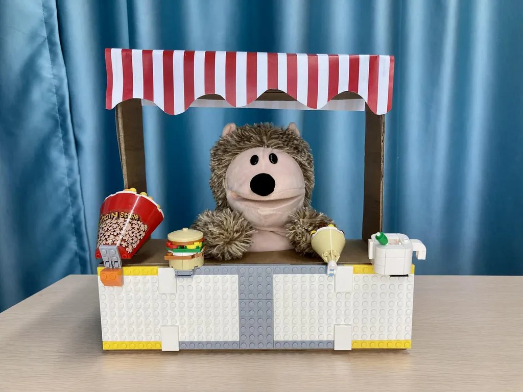 micro:bit Speaking Puppet Snack Stand - Hackster.io
