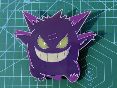 Gengar PCB Art