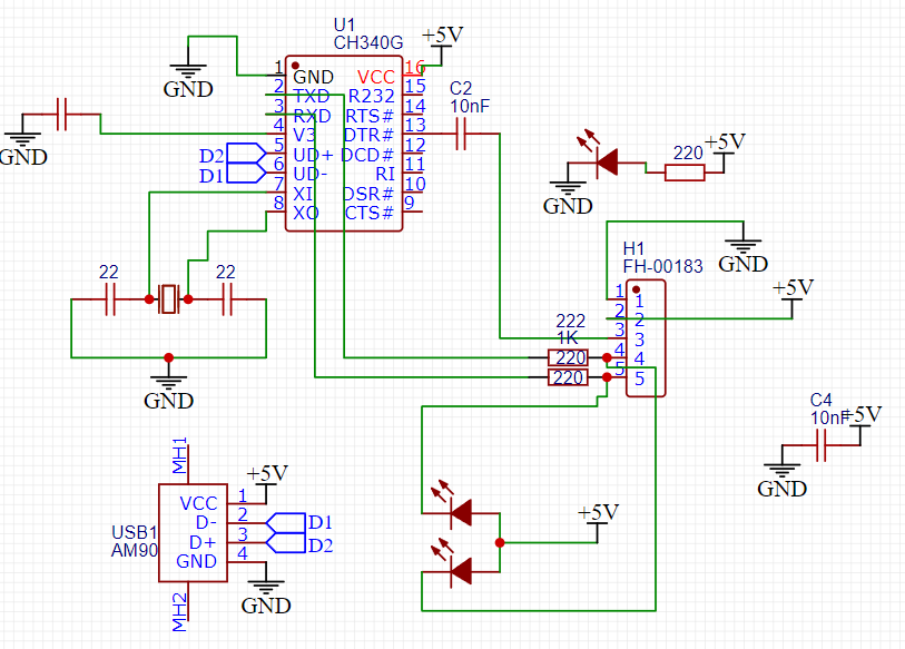 Схема arduino ch340