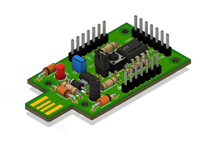 Mini Arduino with ATTINY85