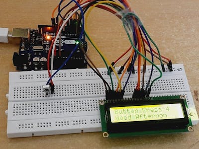 Arduino Text LCD Display & Receive Infrared Remote Code