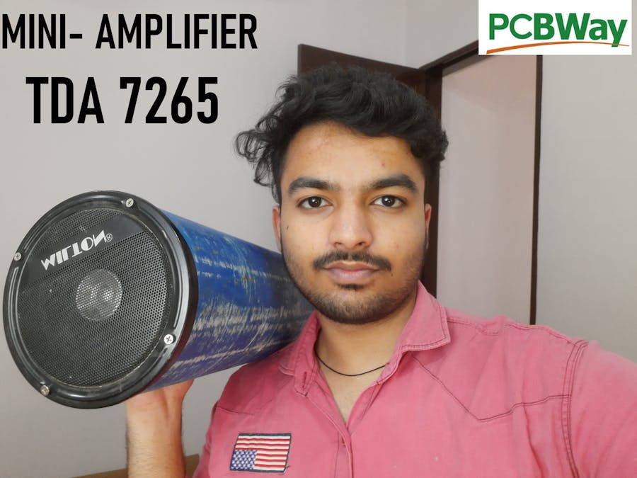 50Watts Audio Amplifier using TDA7265