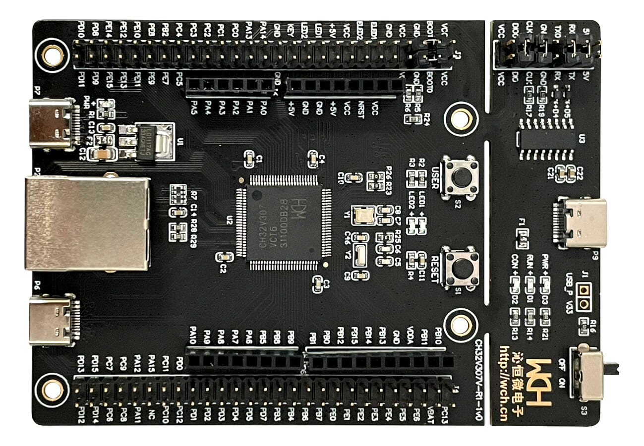 WCH CH32V307 RISC-V development board