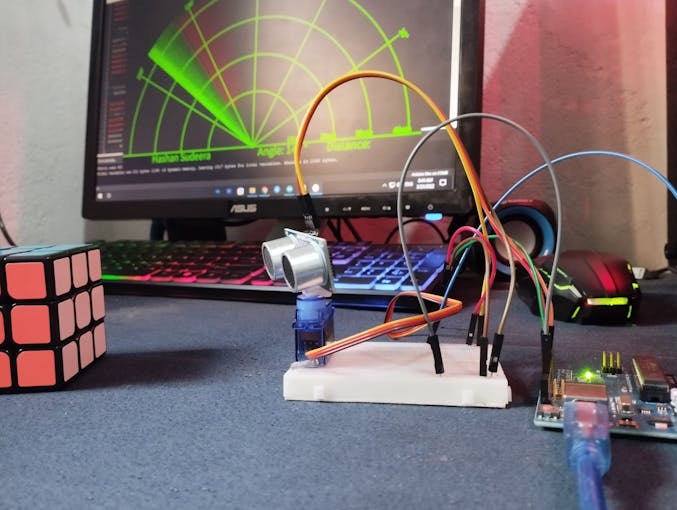 RADAR System Using Arduino Arduino Project Hub