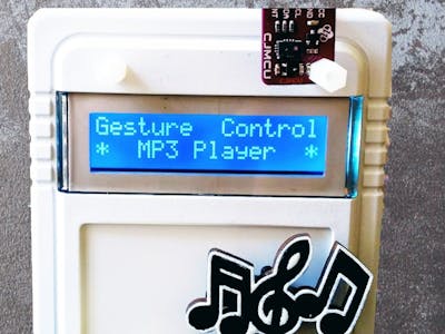 Gesture Controlled MP3Player