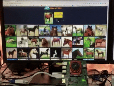 An AI-driven Search-by-Image Engine on KV260