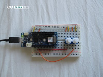 Displaying Sensor Values Arduino IoT Cloud