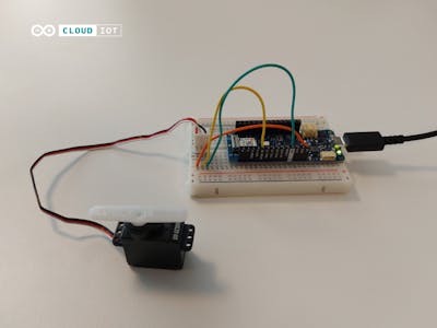 Control Servo Motor from the IoT Cloud