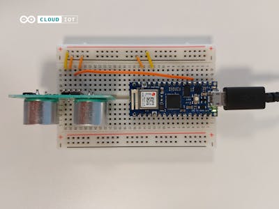 Ultrasonic Range Detector Using Arduino and US-016