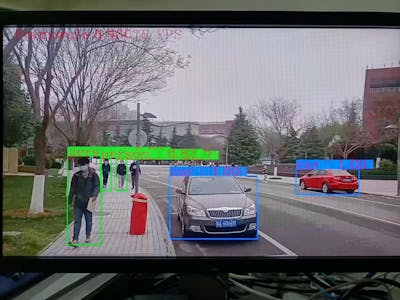 Campus-WalkerCam: Multi-object Detection System