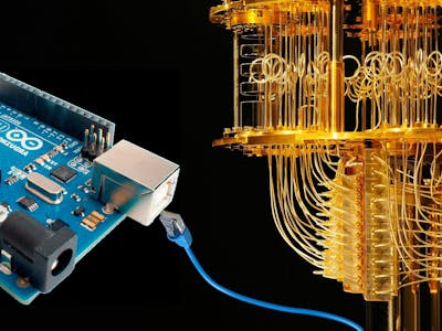 Connecting a Quantum Computer to an Arduino