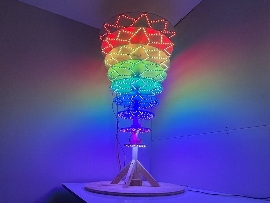 A "Tree of Light" Prototype
