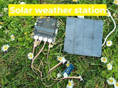 Solar weather station