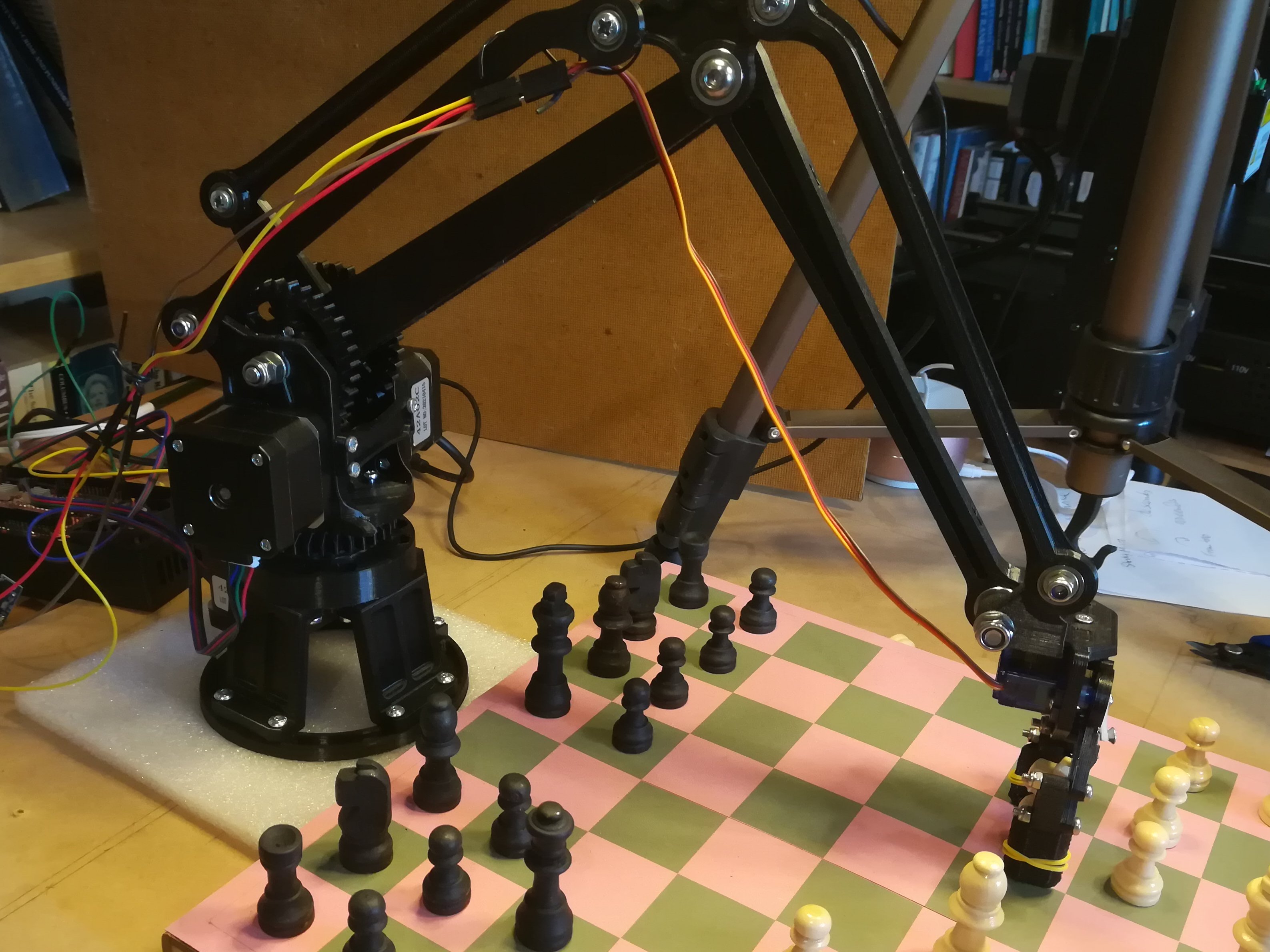 Chess Playing Robot Arm That Will Beat You! - Hackster.io