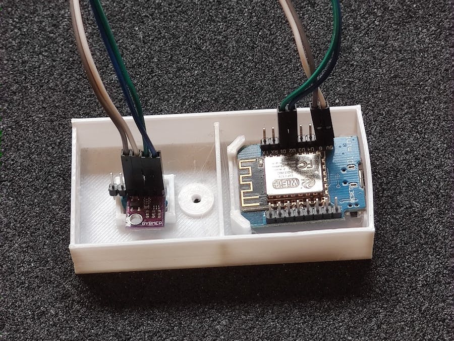 WEMOS D1 DHT22 temperature humidity sensor
