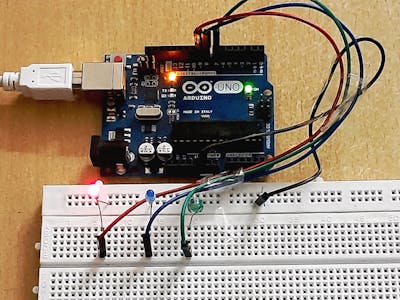 Traffic Light using Arduino - A Beginner Project
