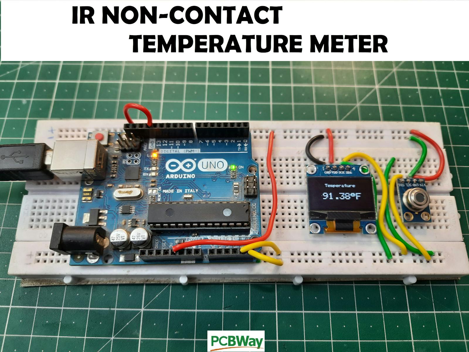 Combining the Infrared Sensor and Touch Sensor in 1 Arduino Project (with  Circuit and Sketch)