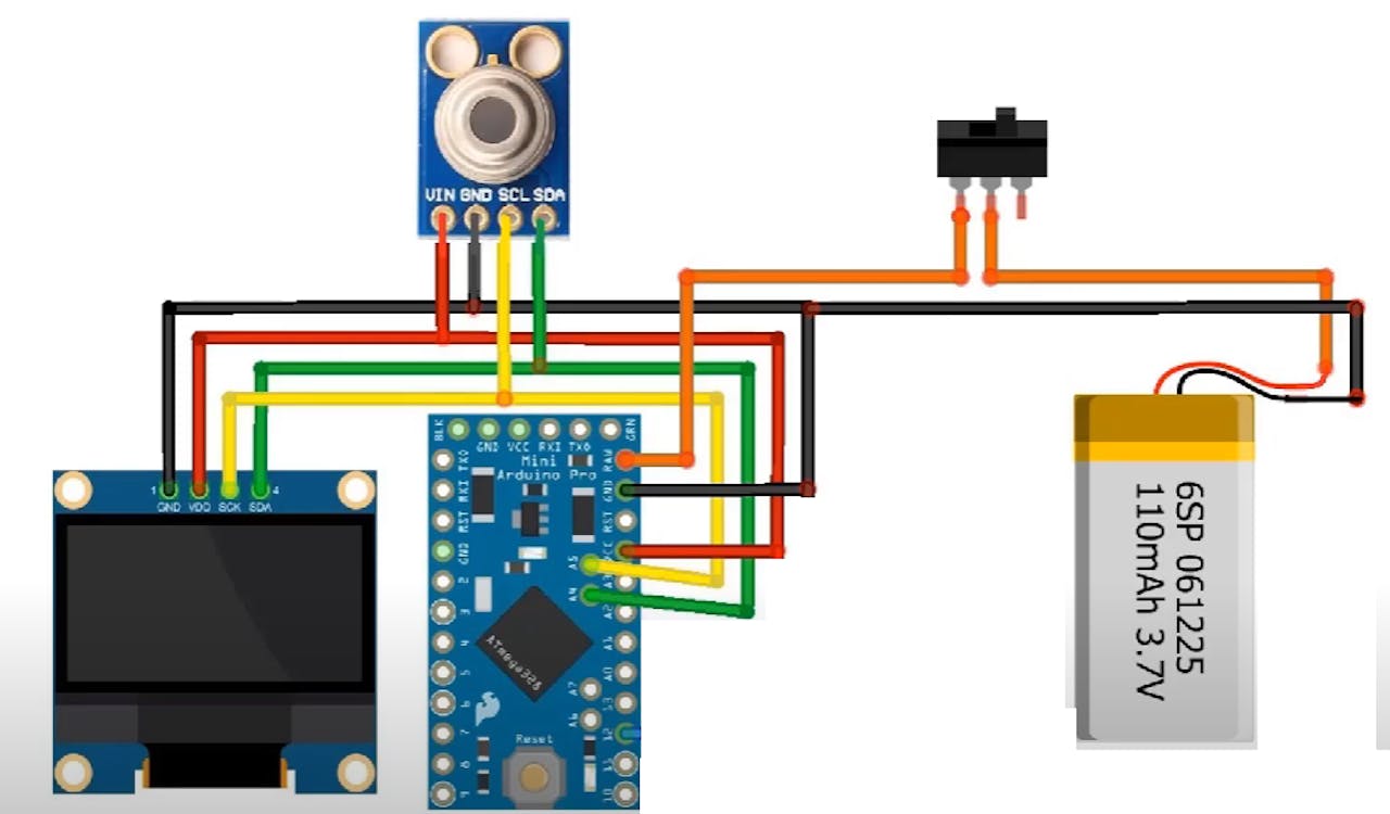 Infrared on sale temperature sensor