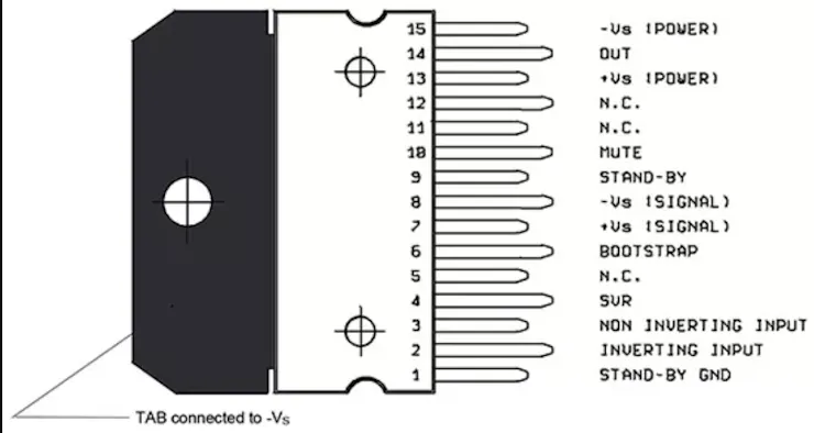 5 pezzi TDA7294 chip amplificatore di potenza audio 5 pezzi TDA7294 chip amplificatore di potenza audio