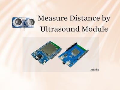 GPIO - Measure Distance by Ultrasound Module