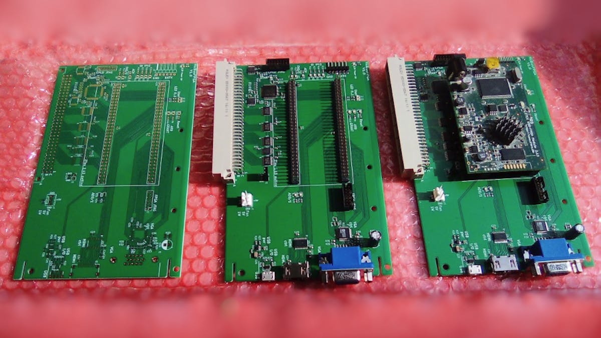 Romain Dolbeau's NuBus Card Brings a Modern FPGA, HDMI, and