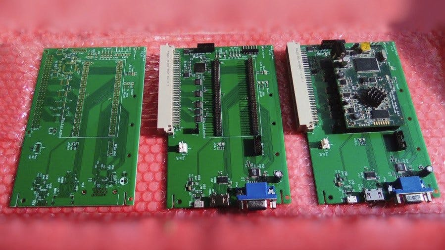 Romain Dolbeau's NuBus Card Brings a Modern FPGA, HDMI, and VGA to