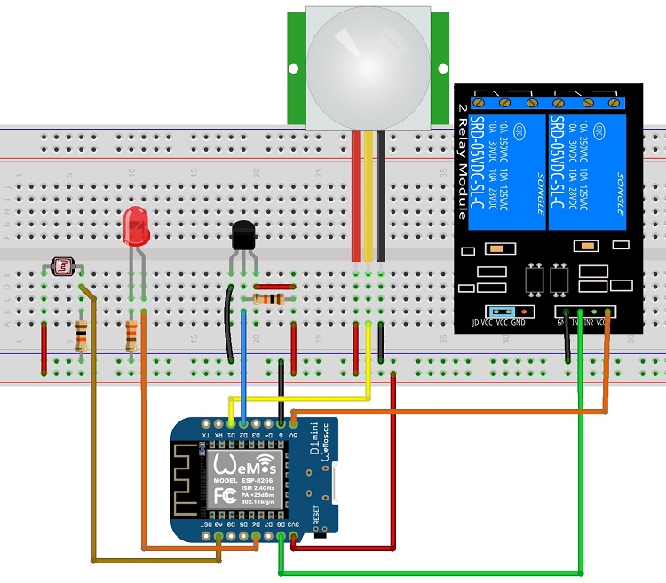 Wemos D1 Multishield Arduino 