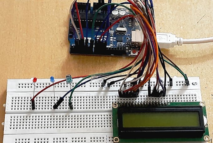 Arduino Traffic Light/ Signal with LCD Counter Display - Arduino ...