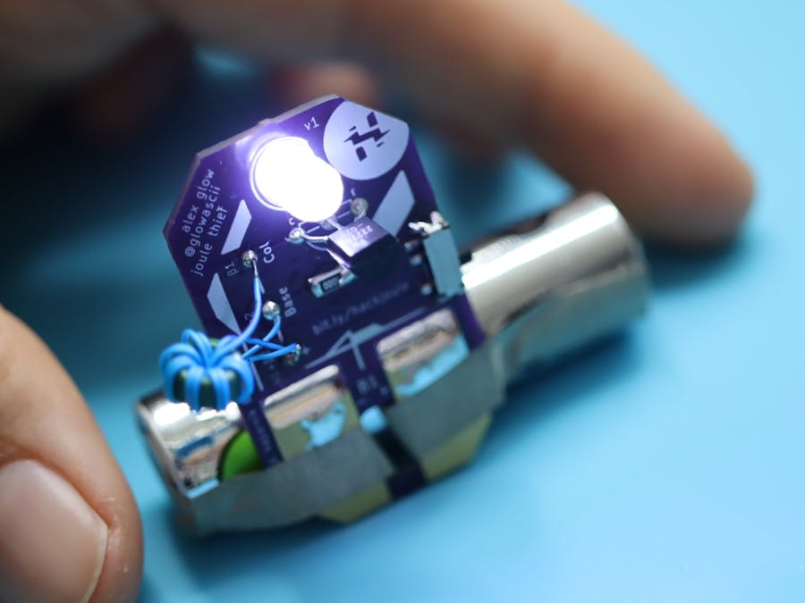Joule Thief PCB: Power from "dead" batteries!