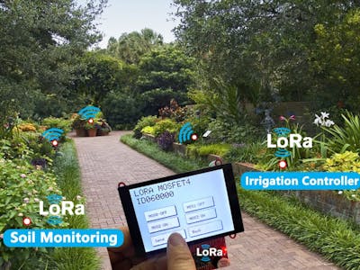 Soil Monitoring And Irrigation with Lora