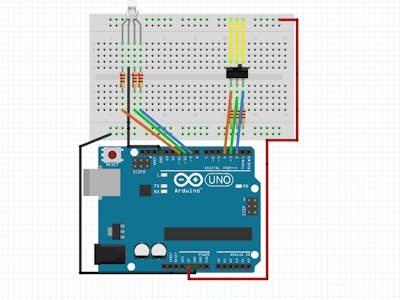 RGB LED with 3 function dipswitch