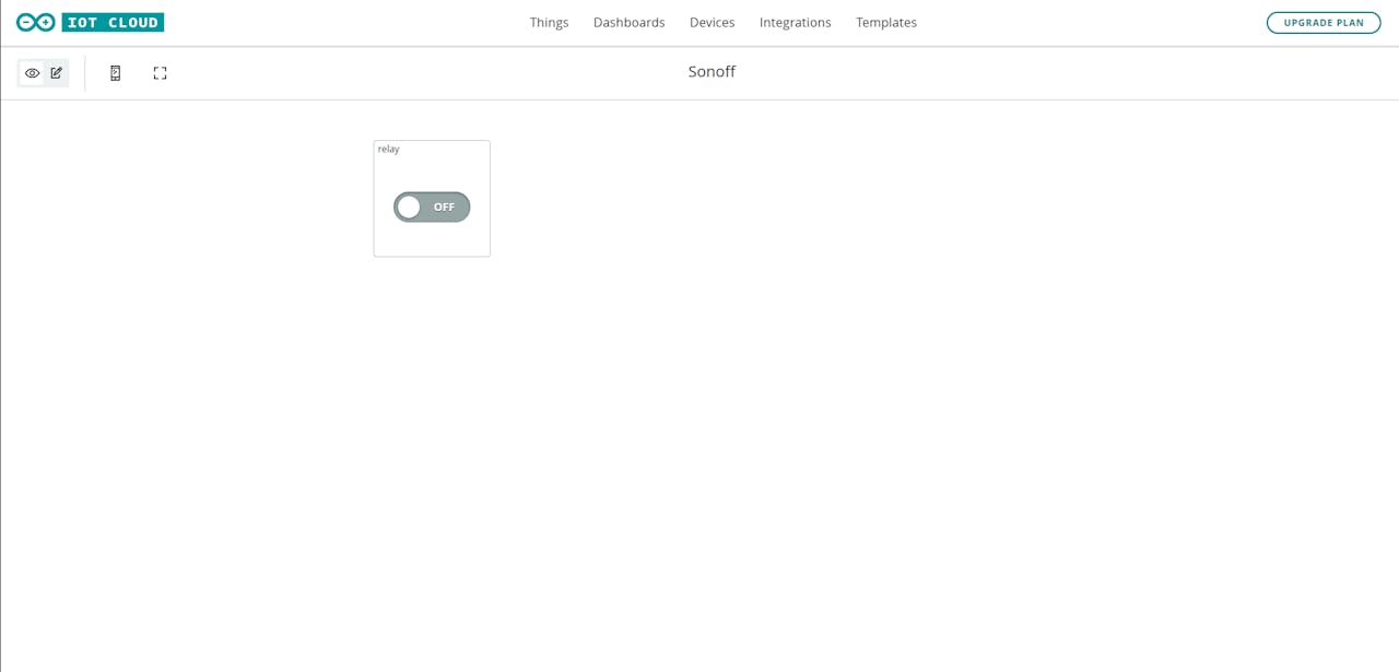 Connect Sonoff Basic Switch to the Arduino IoT Cloud 