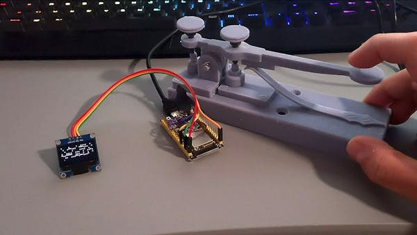 This Arduino Morse Telegraph Uses a 3D-Printed Replica of an Original ...