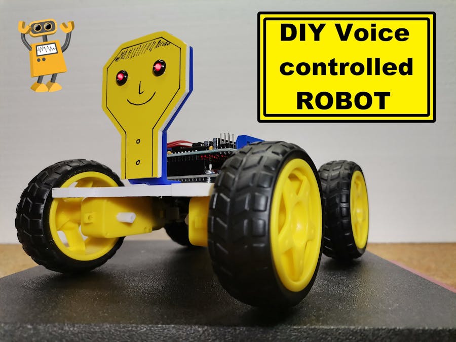 DIY Arduino Voice Controlled Robot