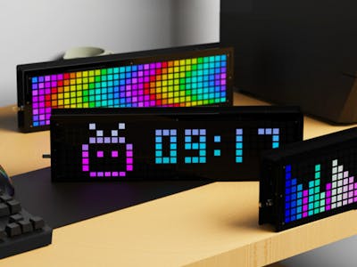 ESP8266 Wi-Fi based 7-Segment Display clock