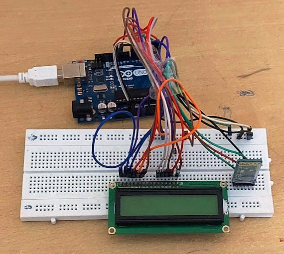 Arduino Bluetooth (HC-05) Wireless Notice Board using LCD - Arduino ...