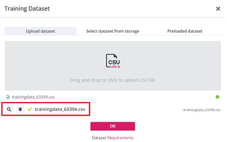 Neuton: validated dataset.