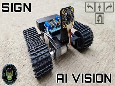 Traffic Sign And Shape Recognition Robot