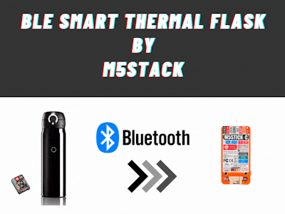 BLE Smart Thermal Flask by M5Stack