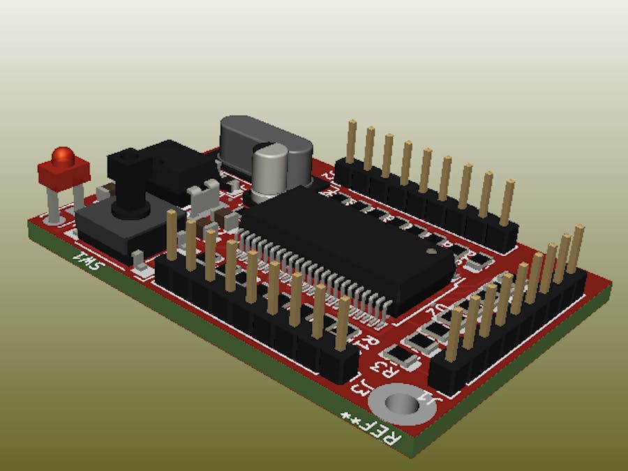 8051 mini development board
