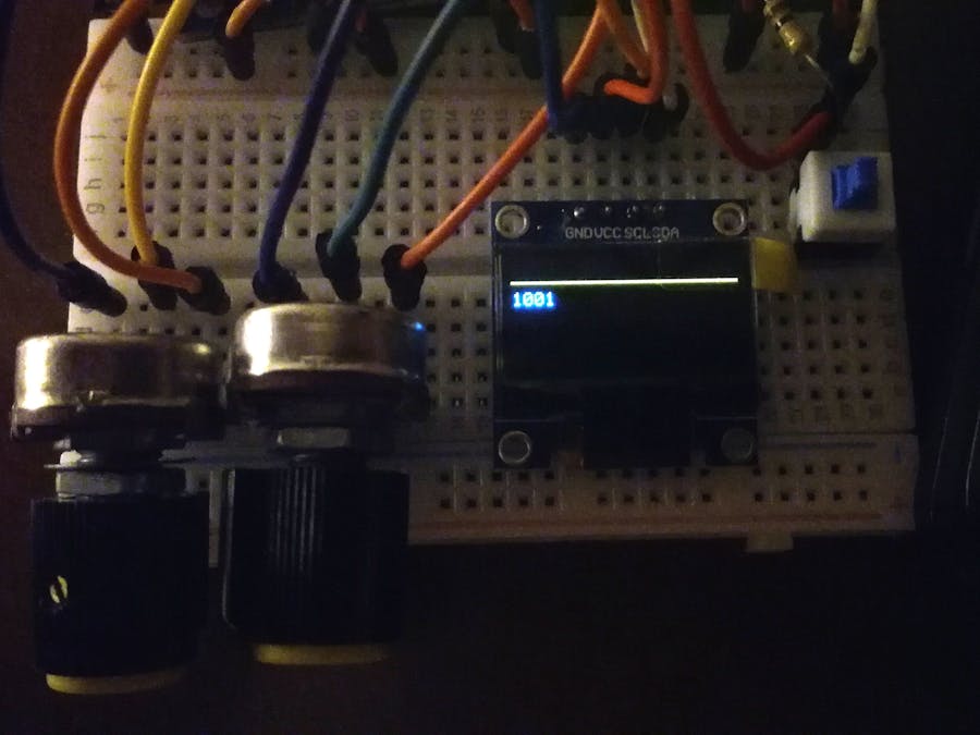 MSAMS example + library for Arduino UNO (ver.3) and I2C OLED