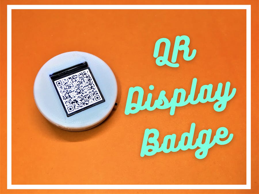 QR Display Badge