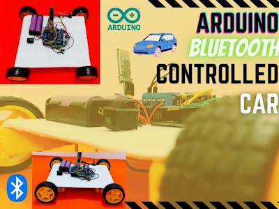 Arduino DIY Mobile Bluetooth (HC-05) Controlled RC Car