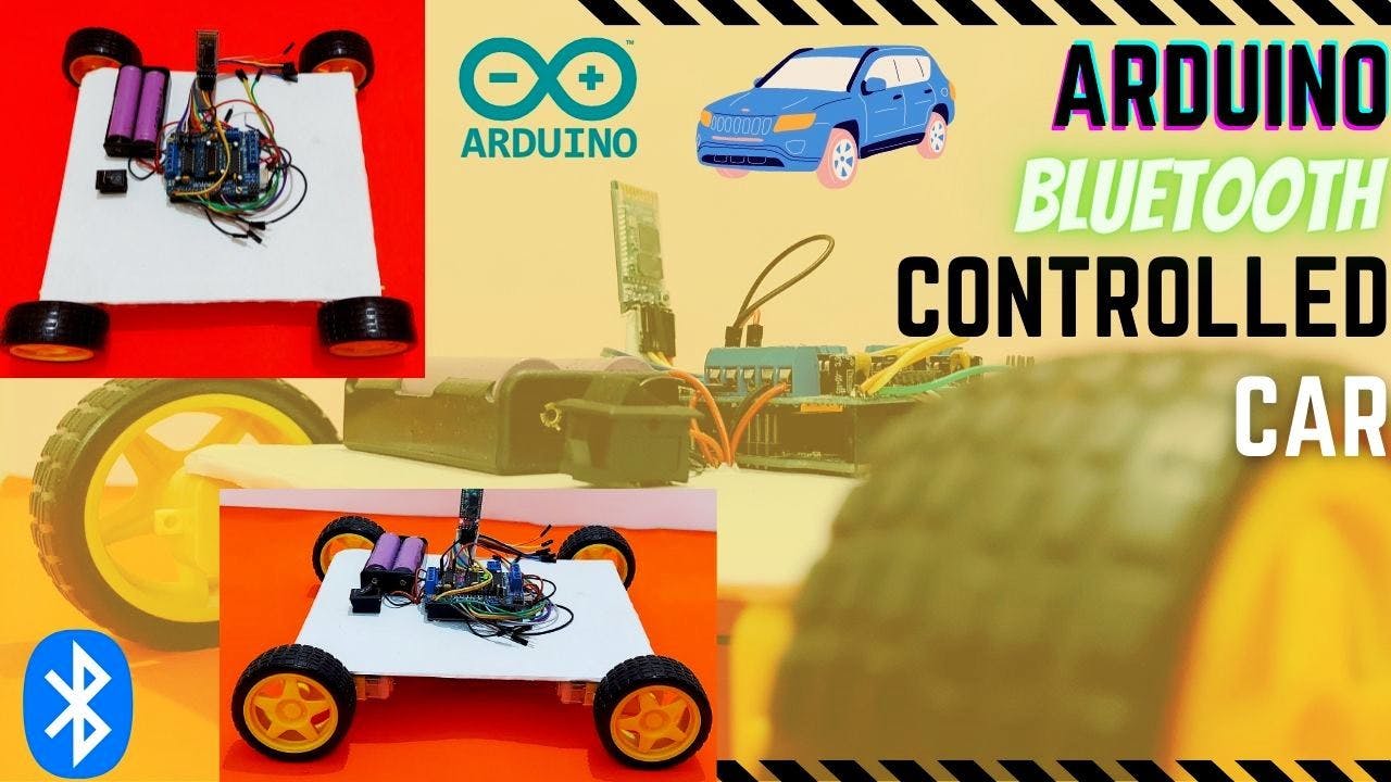 Arduino DIY Mobile Bluetooth (HC-05) Controlled RC Car 