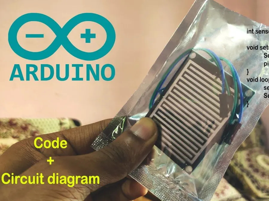 How to use Raindrop Sensor with Arduino Leonardo