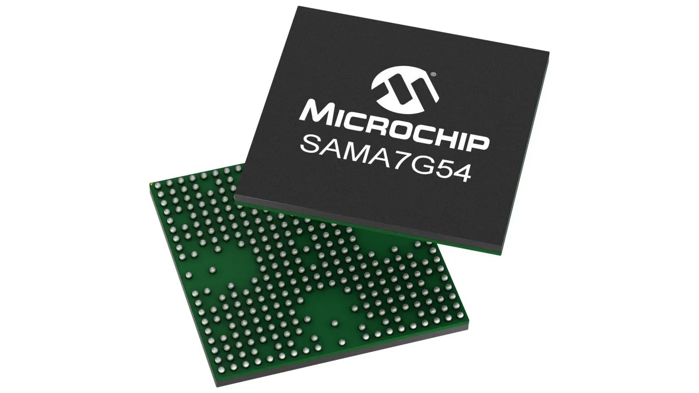 Microchip Introduces a One-Core 1 GHz MPU with MIPI Camera
