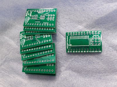 A Breadboard-friendly MCP23017 breakout
