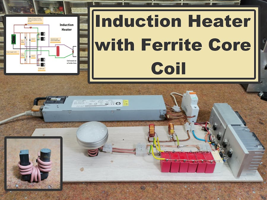 DIY Induction Heater with Ferrite Core Coil